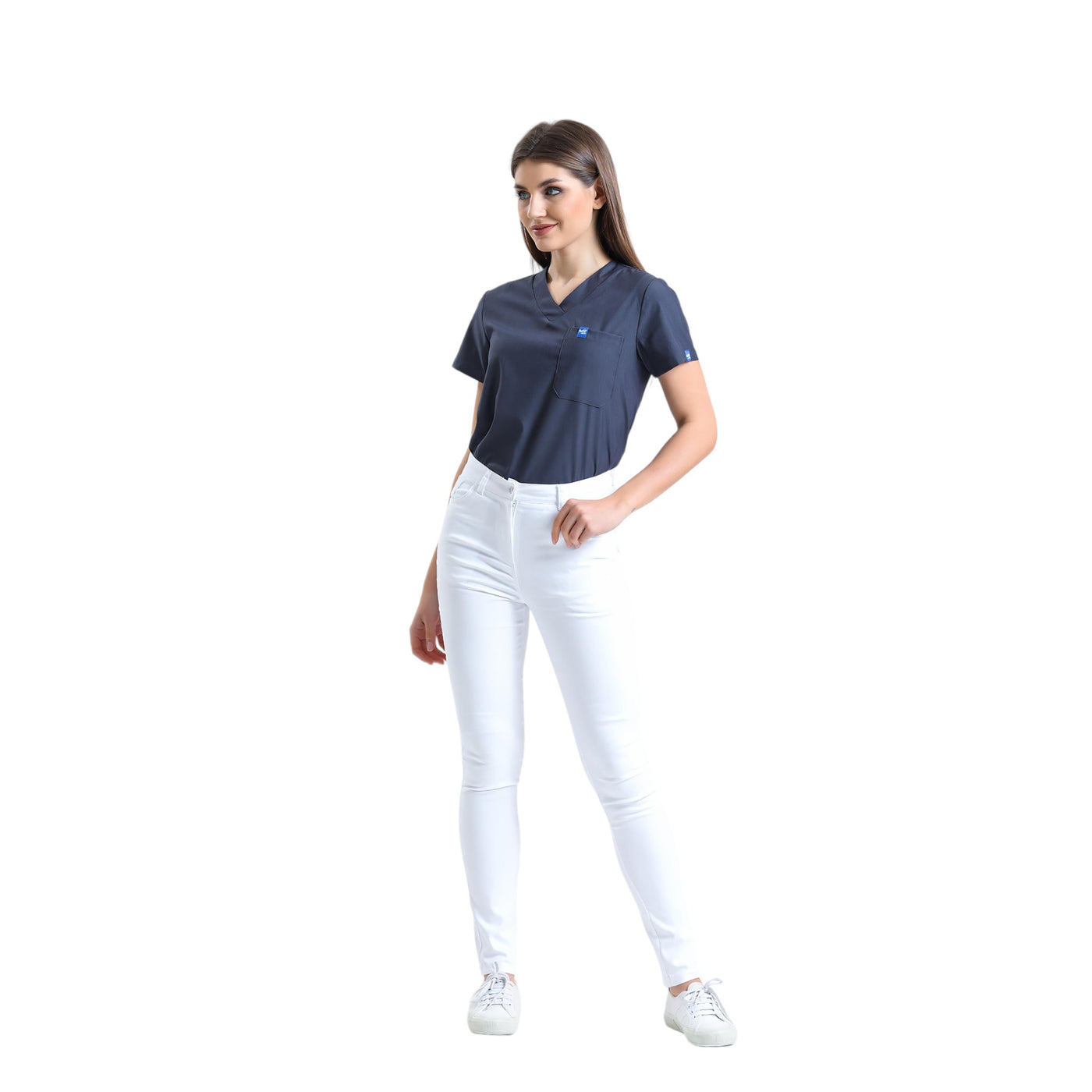 Lea - Flexjeans mit 5 Taschen - Weiss