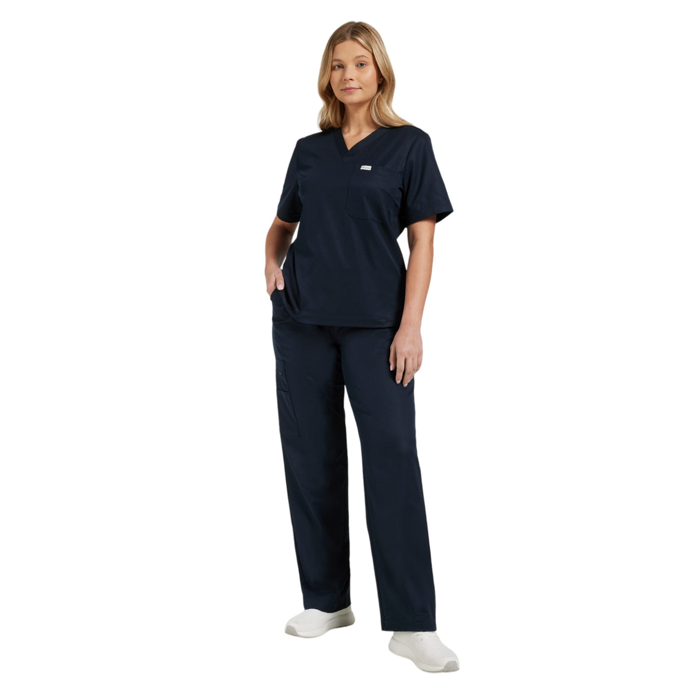 Moni - Komfort-Stretchhose mit 5 Taschen - Dunkelblau - 95°C waschbar
